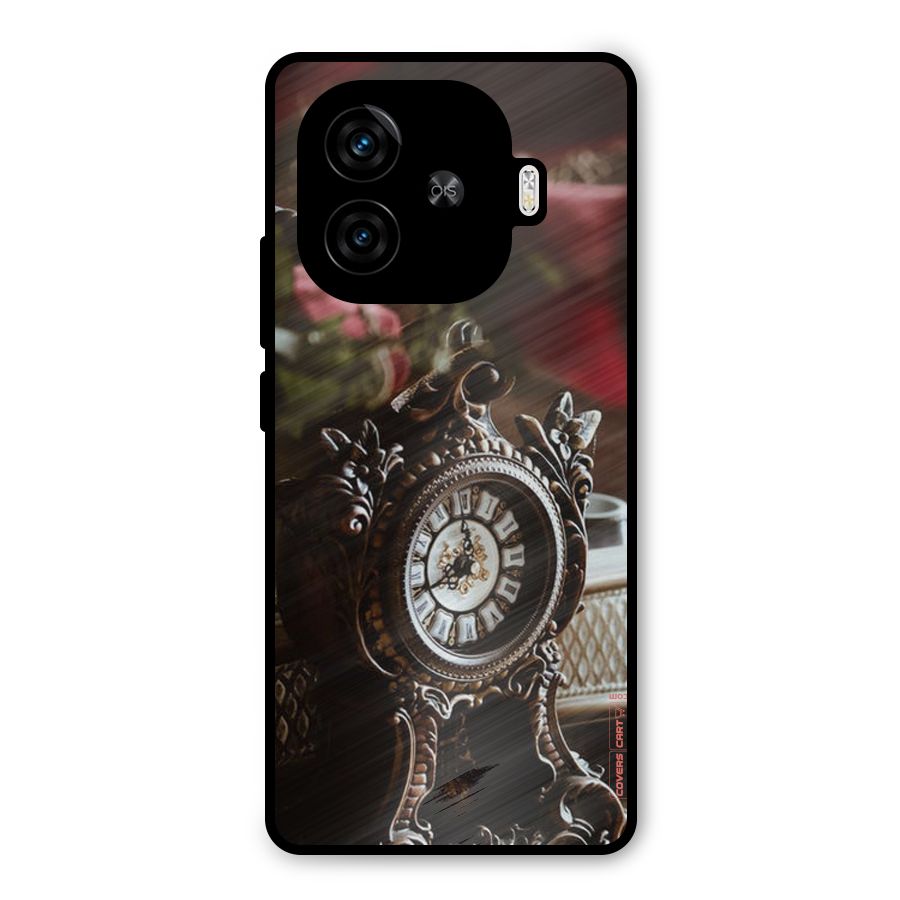 Ancient Clock Metal Back Case for iQOO Neo 10R