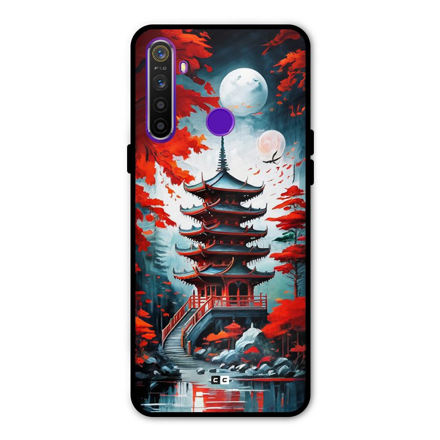 Ancient Painting Glass Back Case for Realme 5s