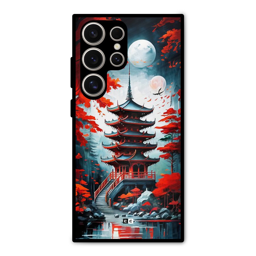 Ancient Painting Metal Back Case for Galaxy S24 Ultra