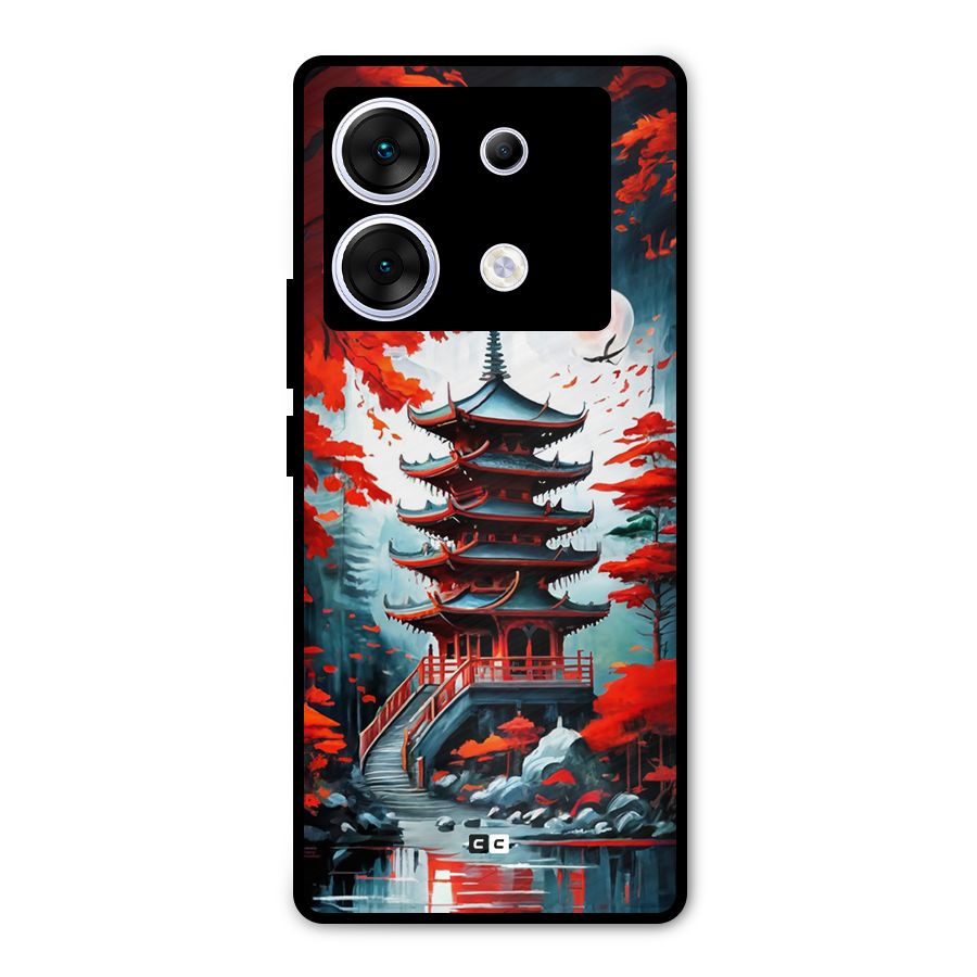 Ancient Painting Metal Back Case for Infinix Zero 30 5G