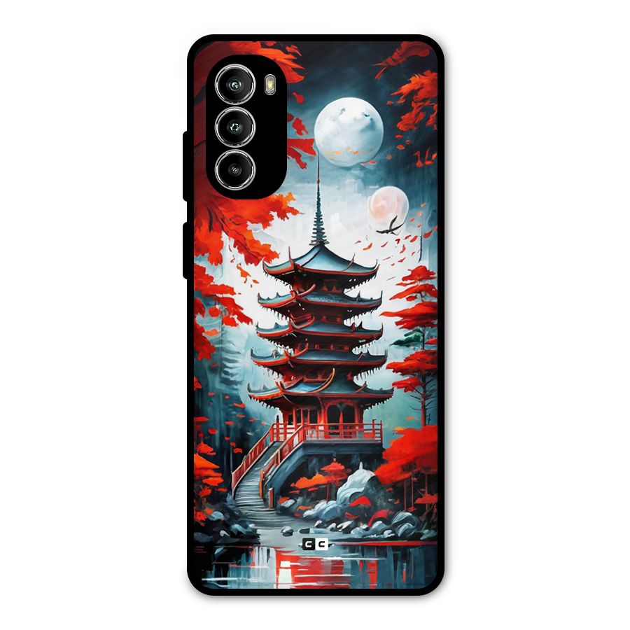 Ancient Painting Metal Back Case for Moto G52