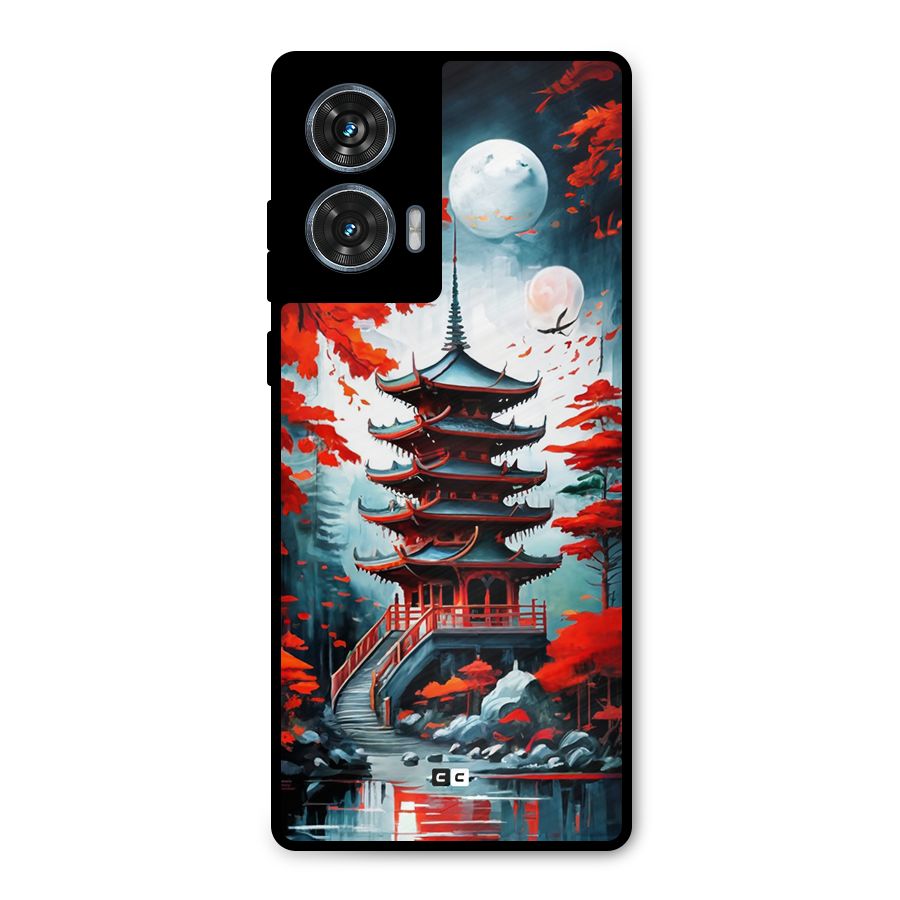 Ancient Painting Metal Back Case for Motorola Edge 50 Fusion