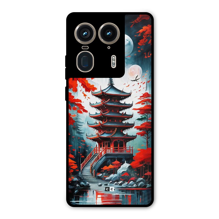 Ancient Painting Metal Back Case for Motorola Edge 50 Ultra