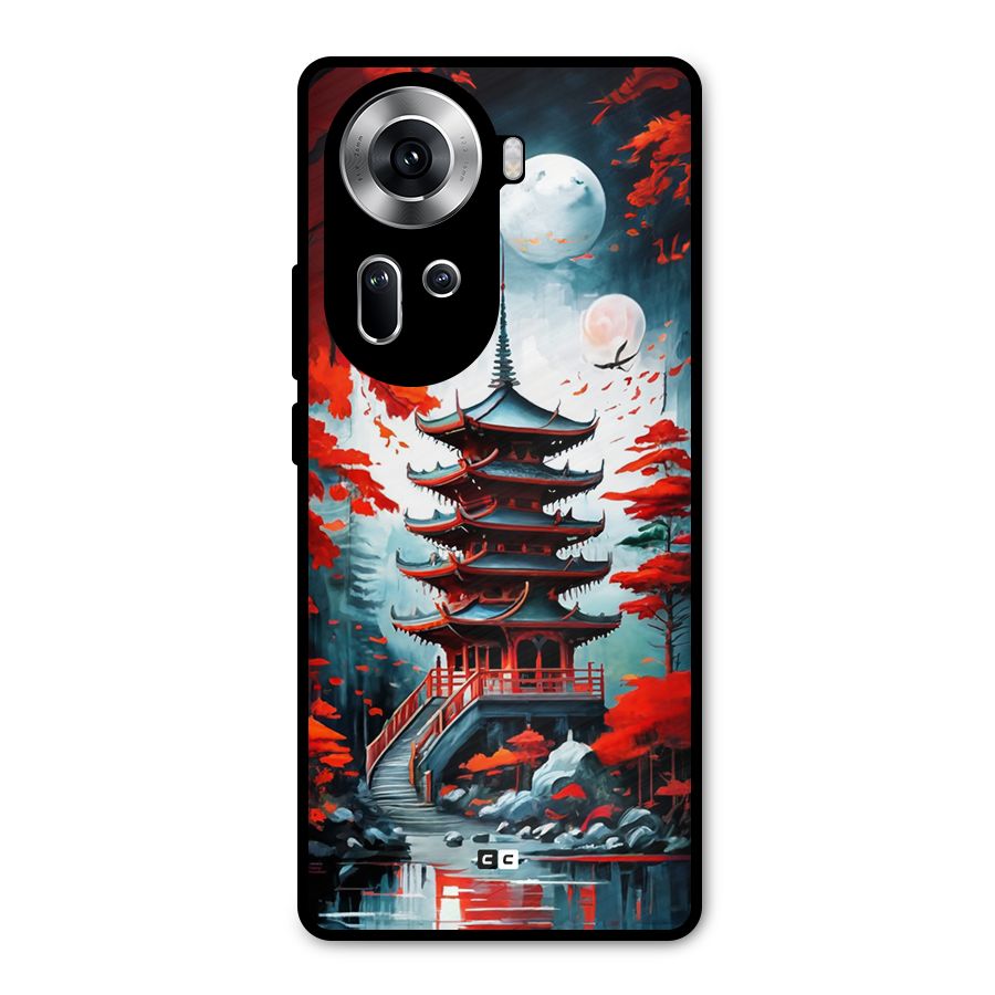 Ancient Painting Metal Back Case for Oppo Reno11 5G