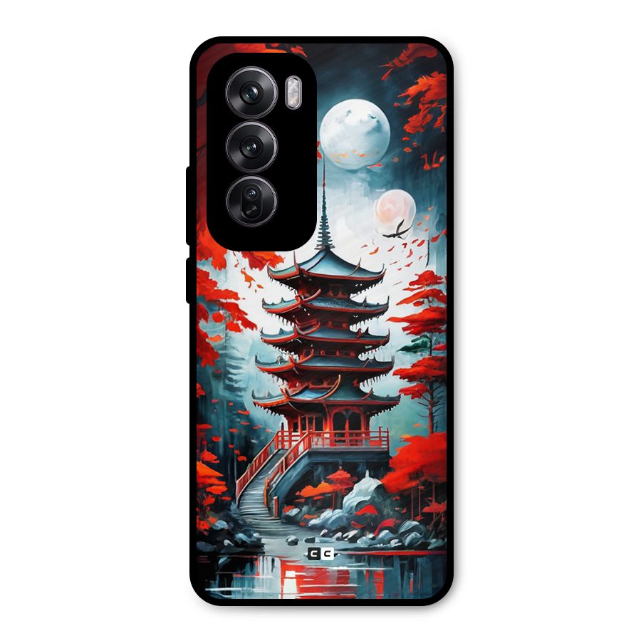 Ancient Painting Metal Back Case for Oppo Reno12 Pro