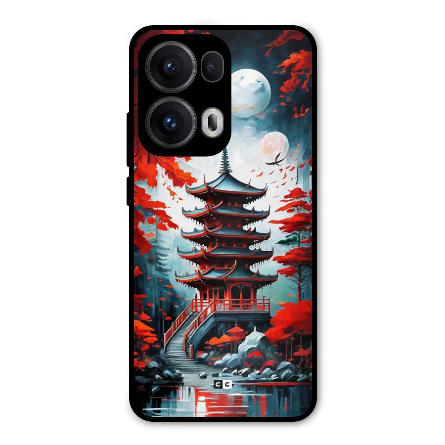Ancient Painting Metal Back Case for Oppo Reno13 Pro