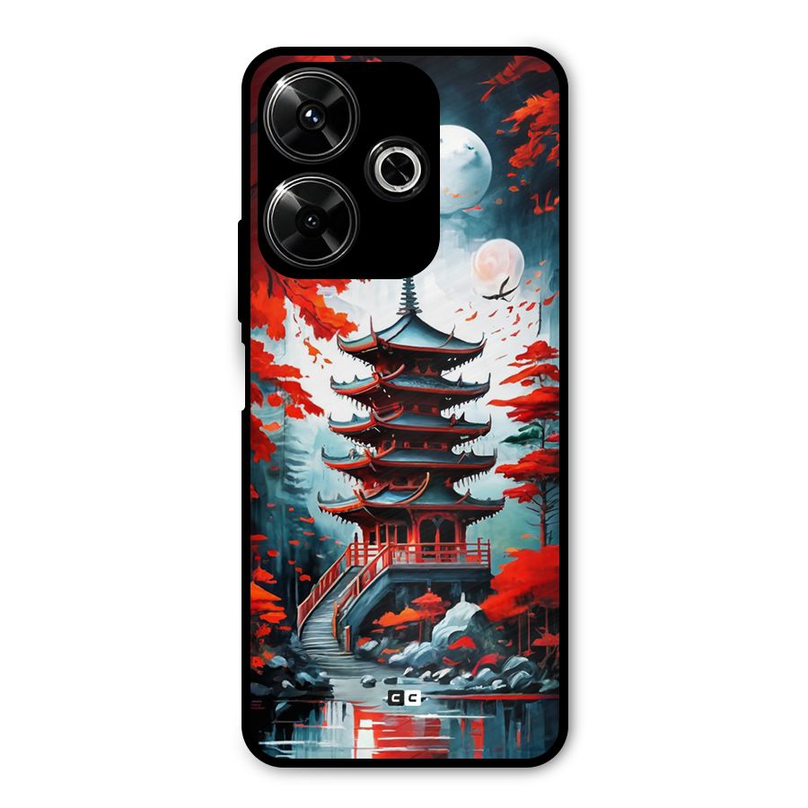 Ancient Painting Metal Back Case for Poco M6 Plus