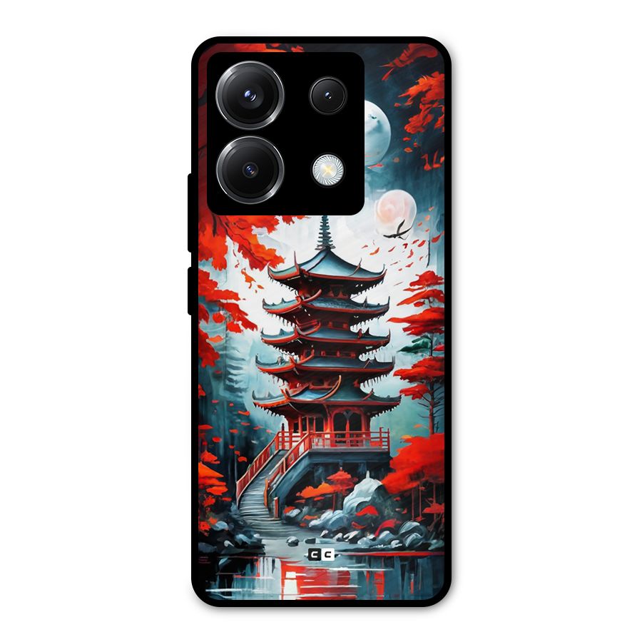 Ancient Painting Metal Back Case for Poco X6