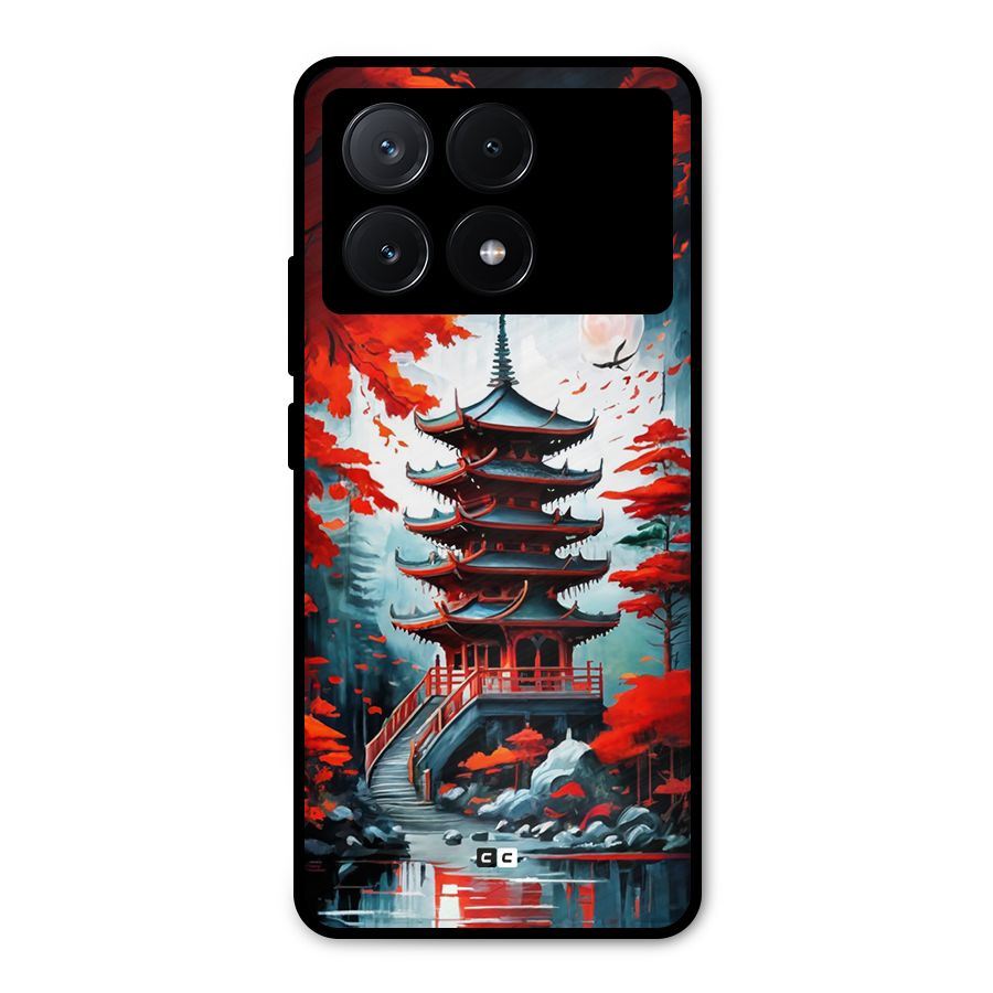 Ancient Painting Metal Back Case for Poco X6 Pro