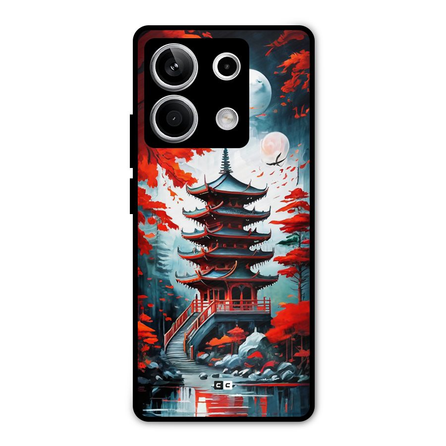 Ancient Painting Metal Back Case for Redmi Note 13 5G