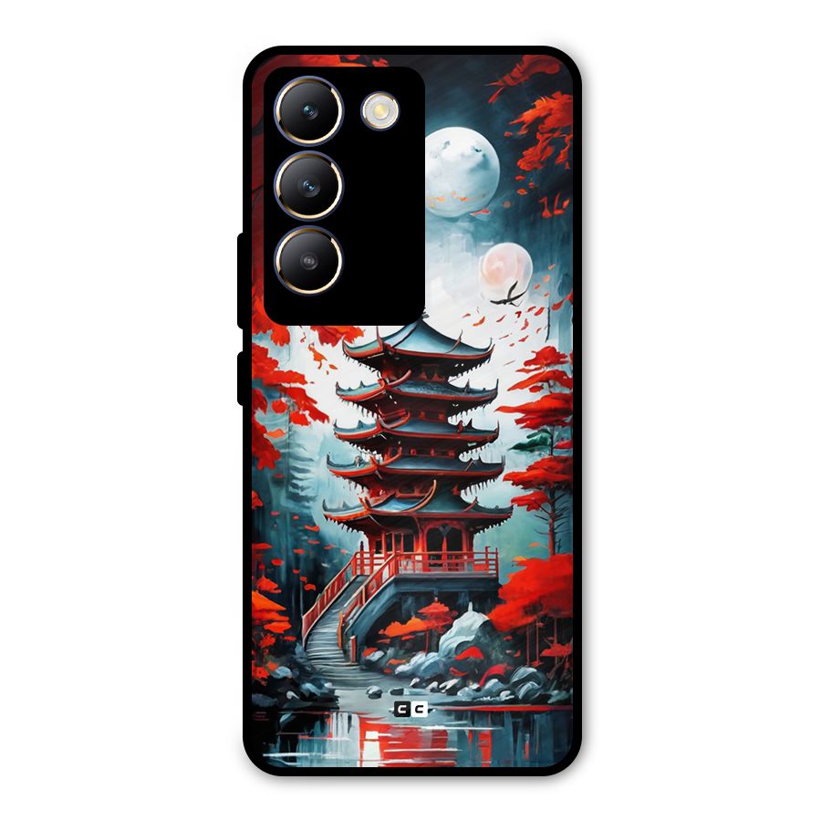 Ancient Painting Metal Back Case for Vivo T3 5G