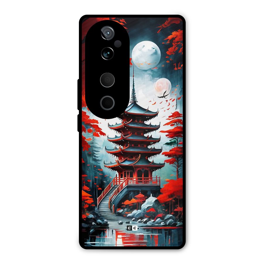 Ancient Painting Metal Back Case for Vivo T3 Ultra