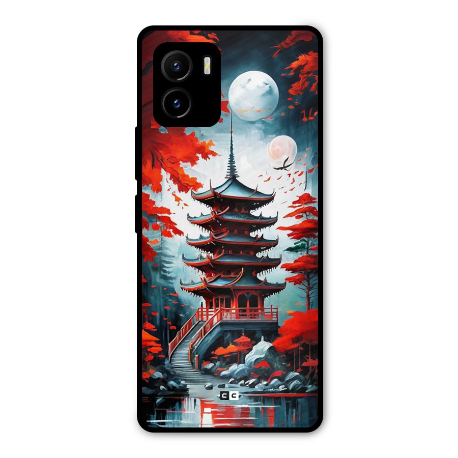 Ancient Painting Metal Back Case for Vivo Y15s