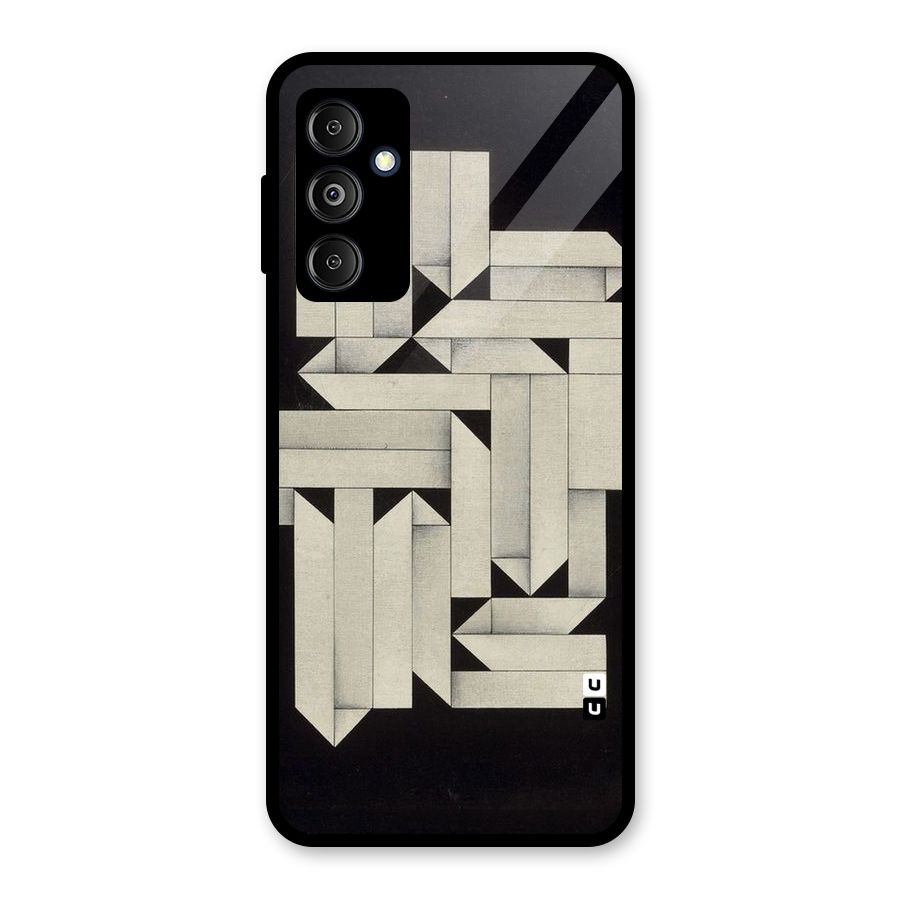Ancient Rugged Glass Back Case for Galaxy M14 5G