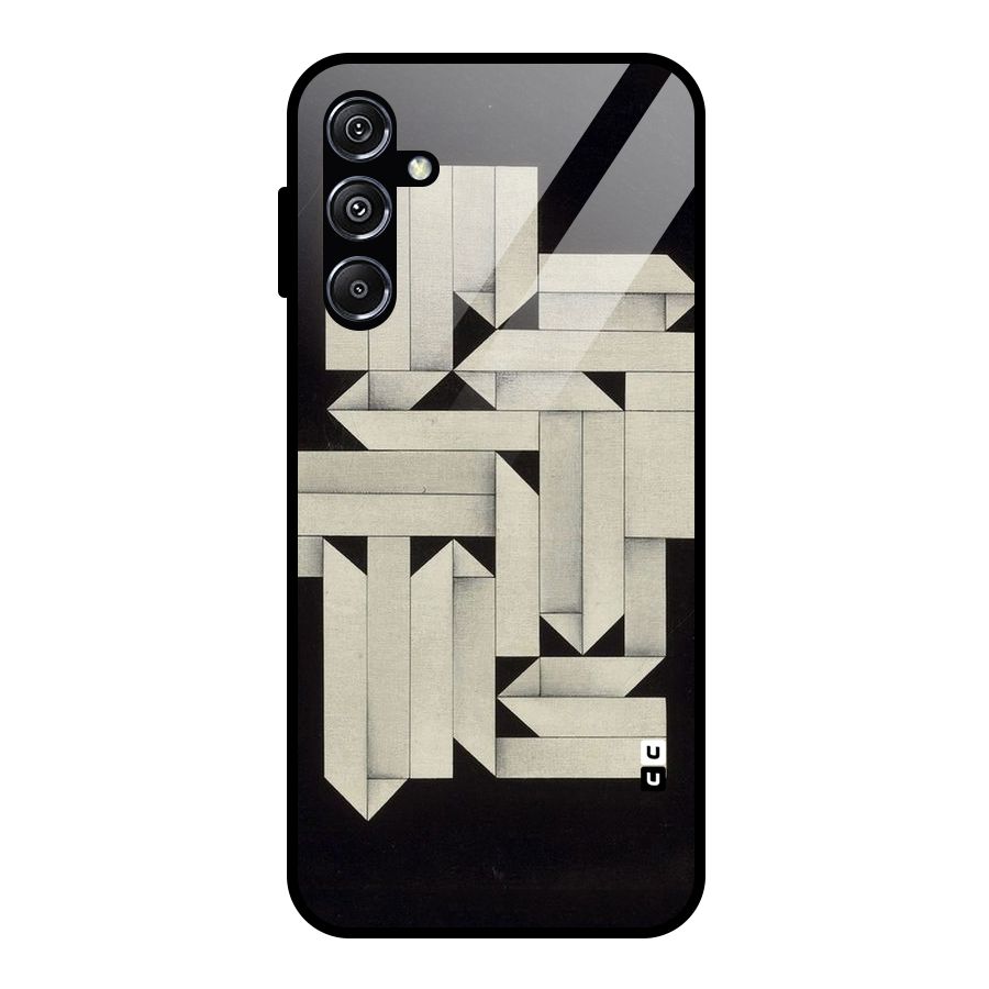 Ancient Rugged Glass Back Case for Galaxy M34 5G