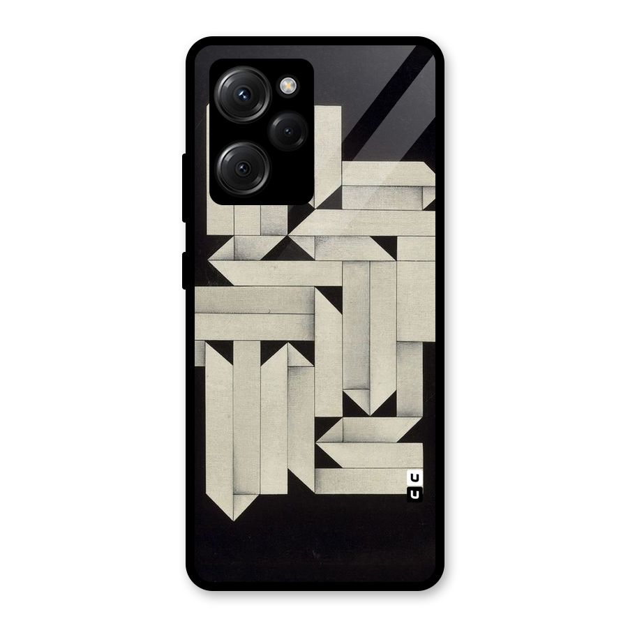 Ancient Rugged Glass Back Case for Poco X5 Pro