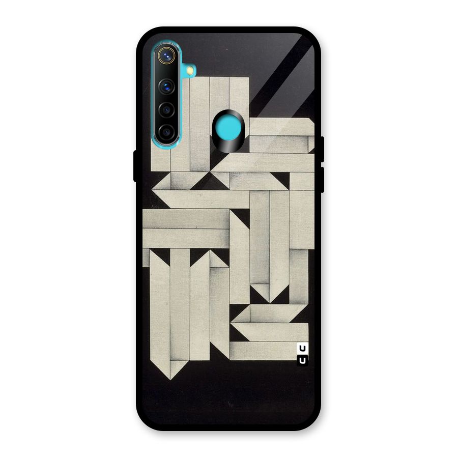 Ancient Rugged Glass Back Case for Realme 5