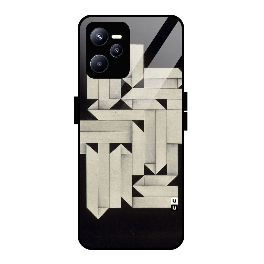 Ancient Rugged Glass Back Case for Realme C35