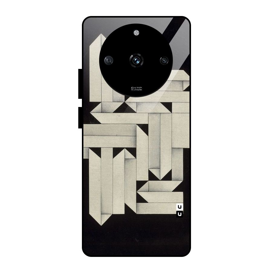 Ancient Rugged Glass Back Case for Realme Narzo 60 5G