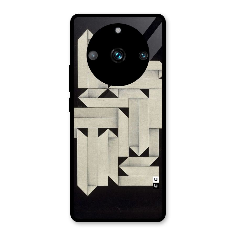 Ancient Rugged Glass Back Case for Realme Narzo 60 Pro