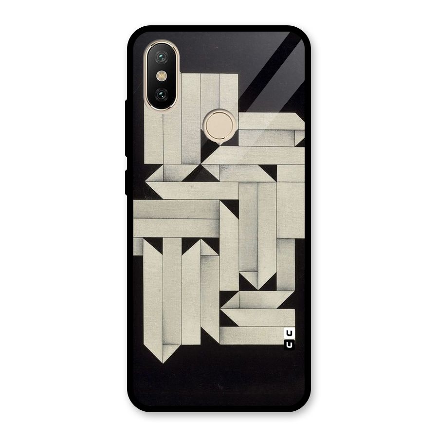 Ancient Rugged Glass Back Case for Redmi A2