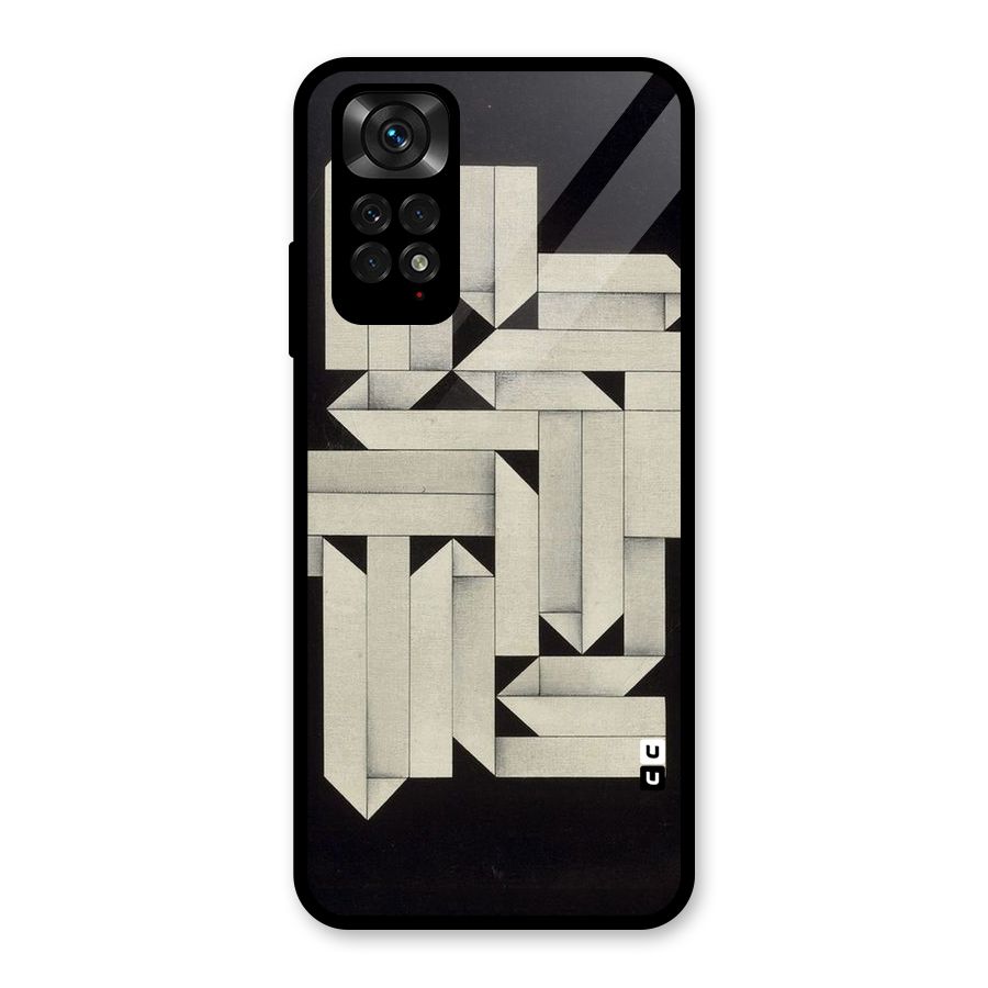 Ancient Rugged Glass Back Case for Redmi Note 11S