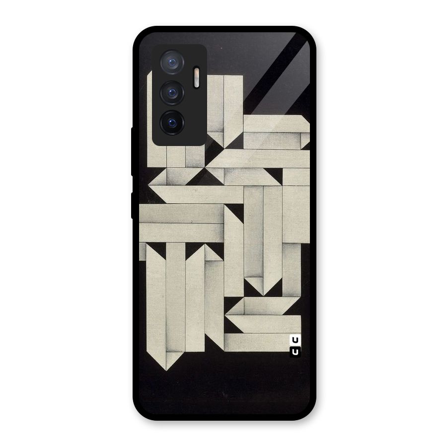 Ancient Rugged Glass Back Case for Vivo V23e