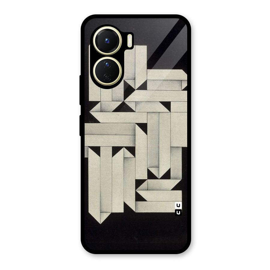 Ancient Rugged Glass Back Case for Vivo Y16