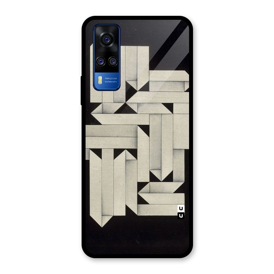 Ancient Rugged Glass Back Case for Vivo Y31