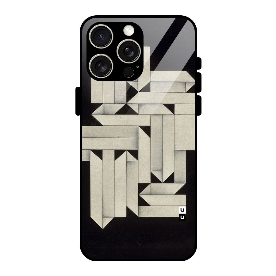 Ancient Rugged Glass Back Case for iPhone 15 Pro Max