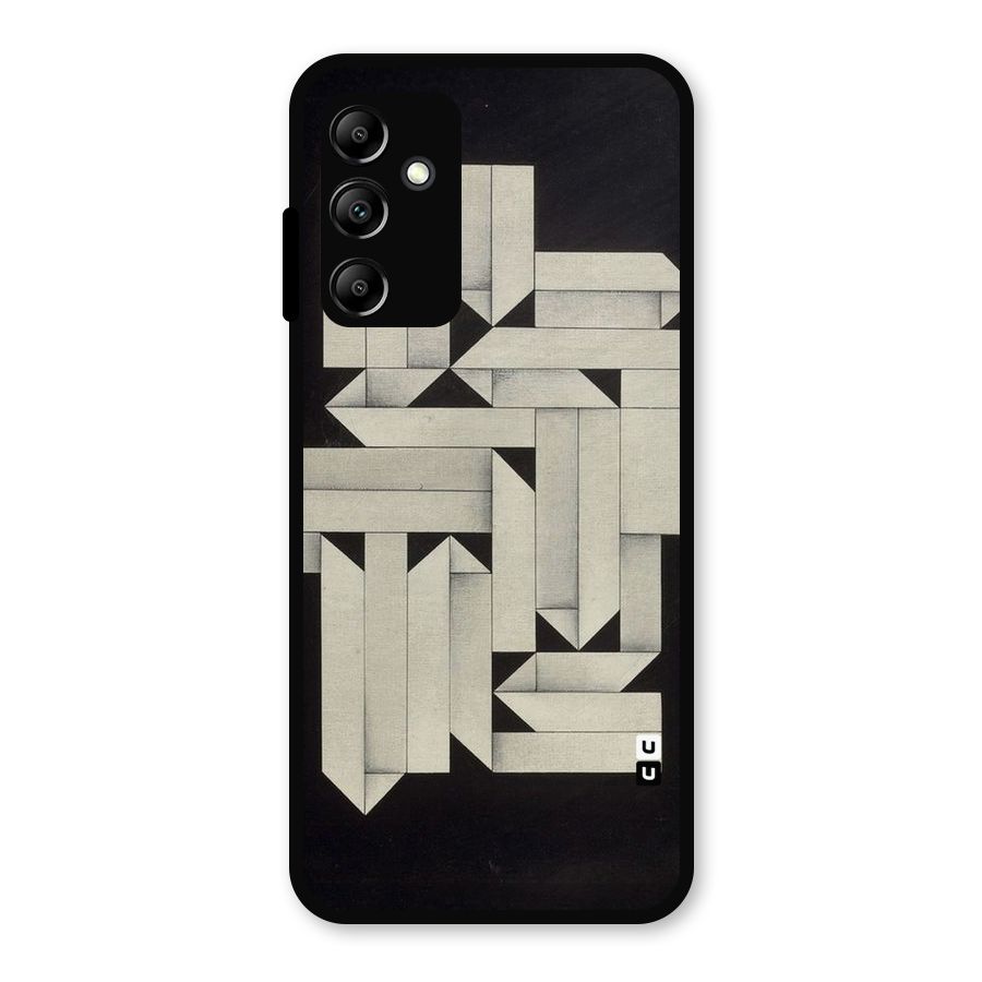 Ancient Rugged Metal Back Case for Galaxy A14 5G