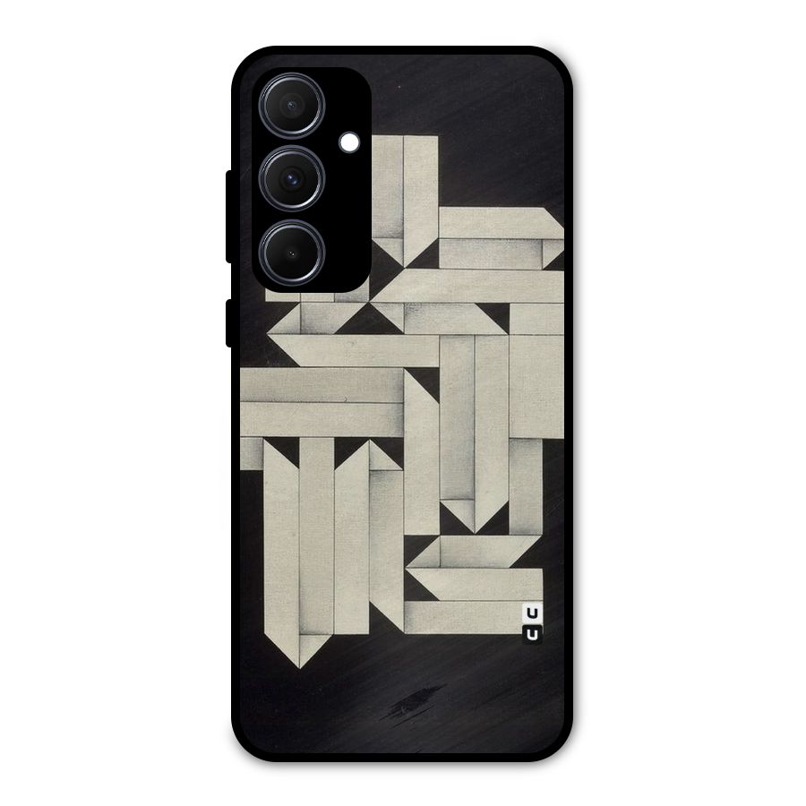 Ancient Rugged Metal Back Case for Galaxy A35