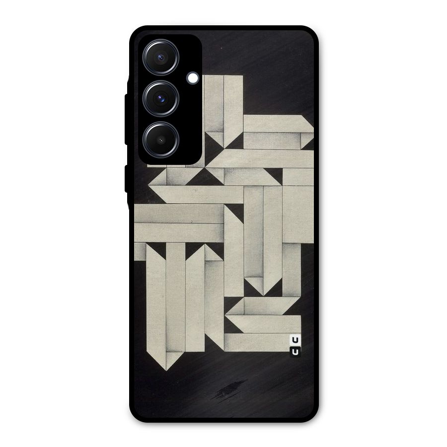 Ancient Rugged Metal Back Case for Galaxy A55