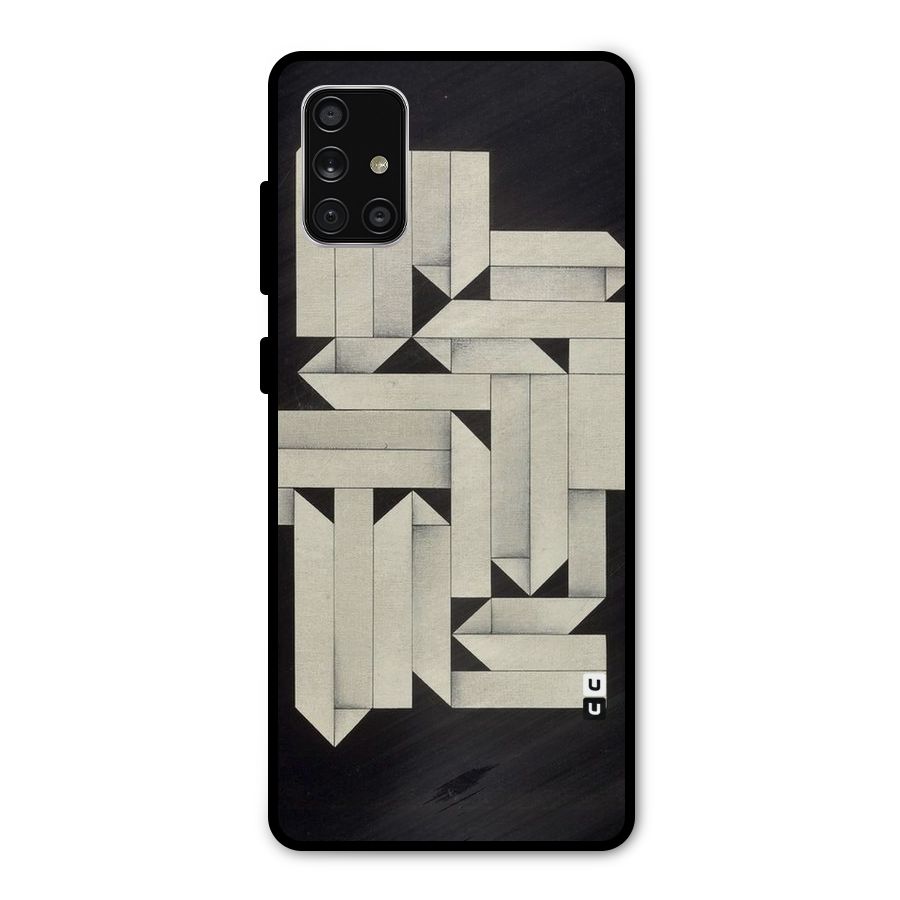 Ancient Rugged Metal Back Case for Galaxy A71