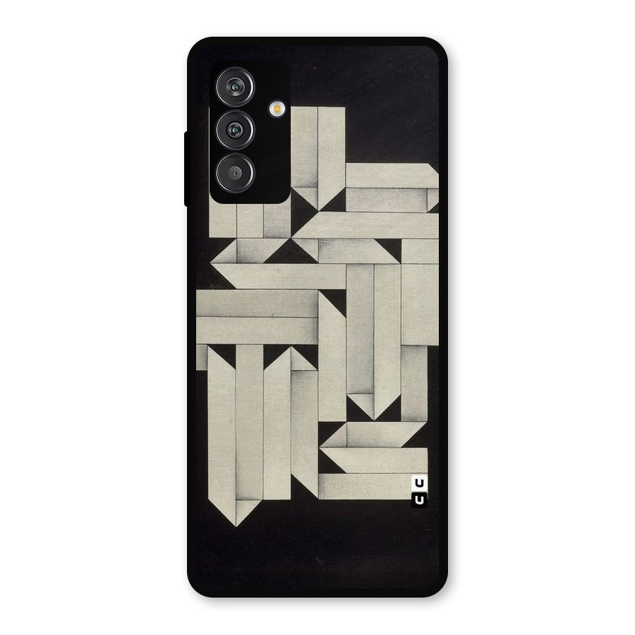 Ancient Rugged Metal Back Case for Galaxy M14 5G
