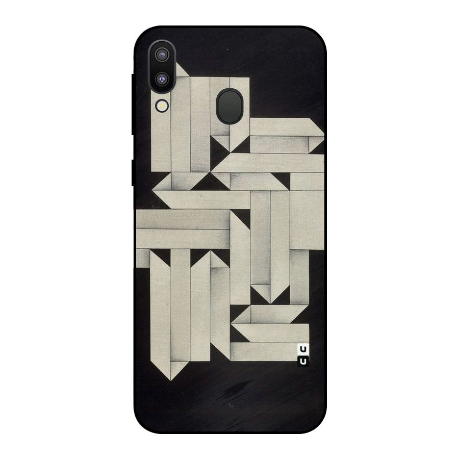 Ancient Rugged Metal Back Case for Galaxy M20