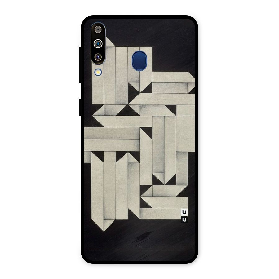 Ancient Rugged Metal Back Case for Galaxy M30