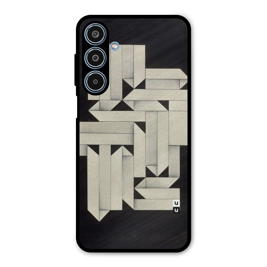 Ancient Rugged Metal Back Case for Galaxy M35