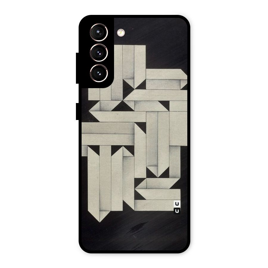 Ancient Rugged Metal Back Case for Galaxy S21 5G