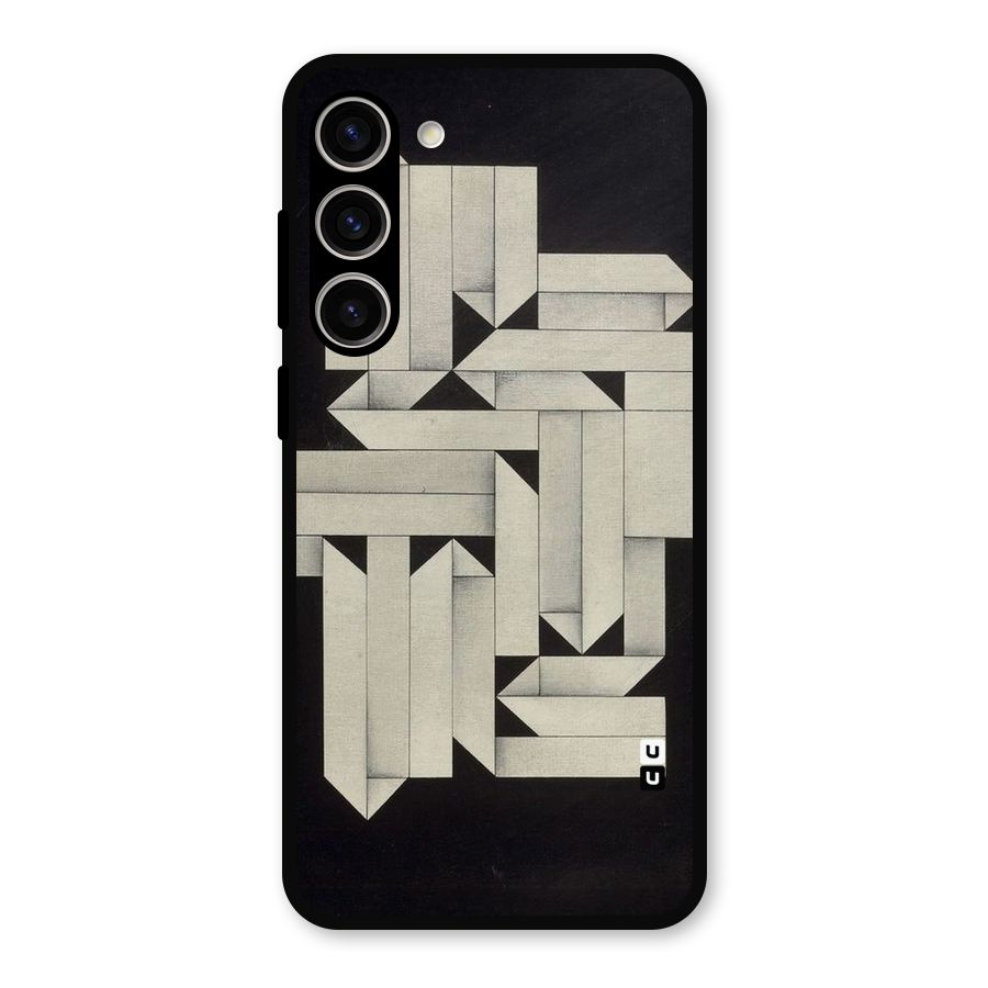 Ancient Rugged Metal Back Case for Galaxy S23 Plus