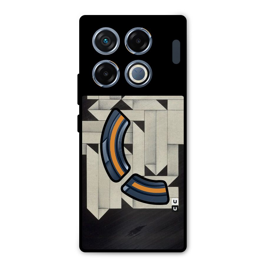 Ancient Rugged Metal Back Case for Infinix GT 20 Pro