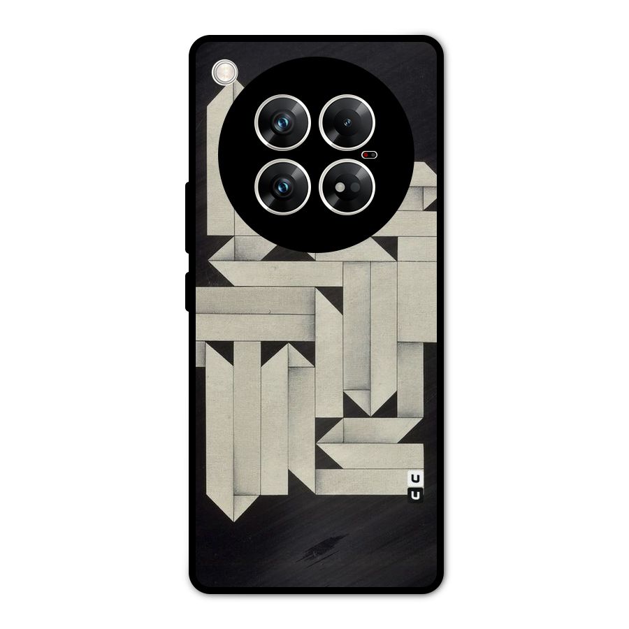 Ancient Rugged Metal Back Case for Infinix Zero 40 5G