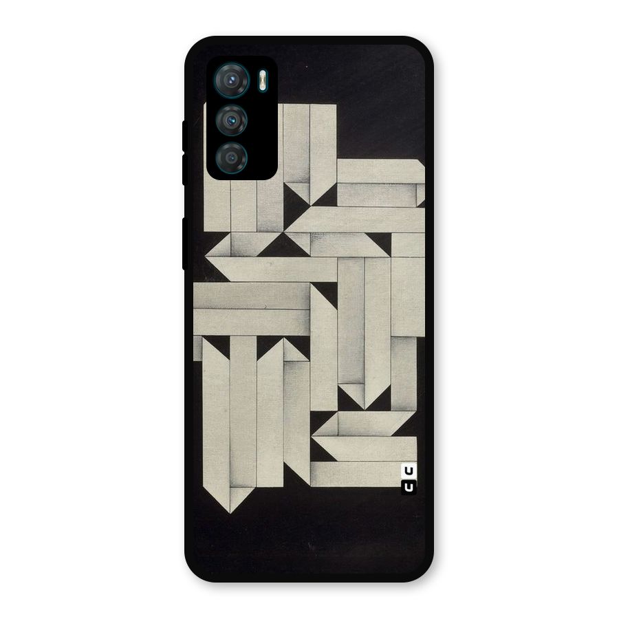 Ancient Rugged Metal Back Case for Moto G42