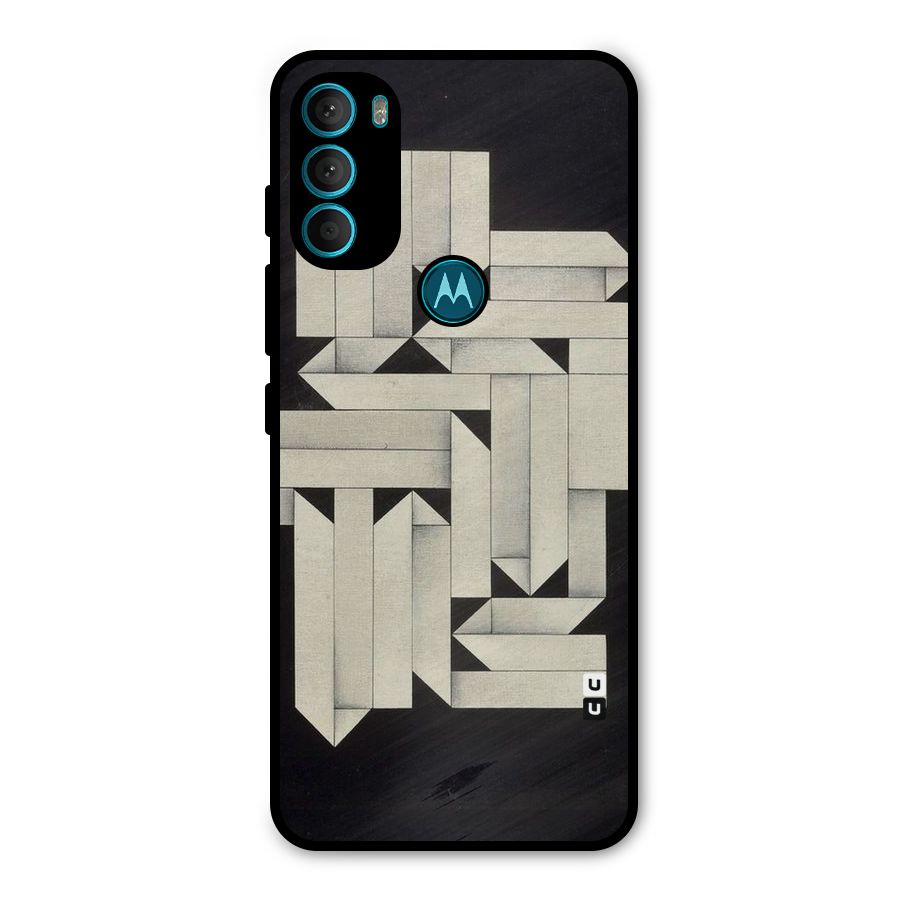 Ancient Rugged Metal Back Case for Moto G71 5G
