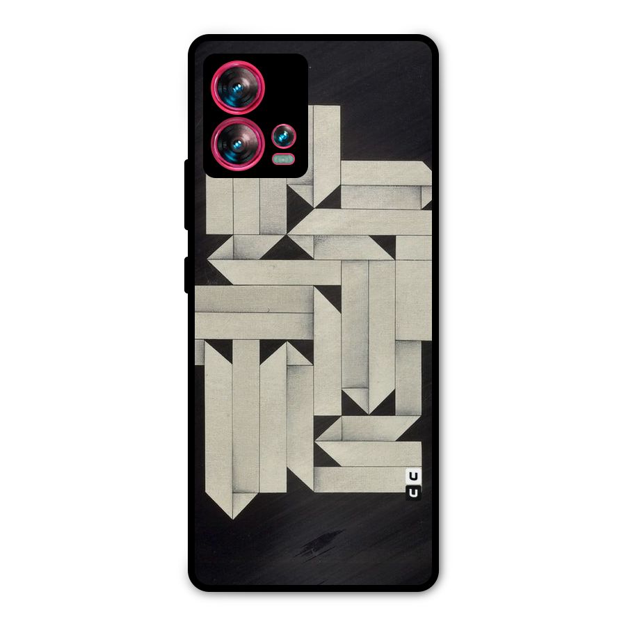 Ancient Rugged Metal Back Case for Motorola Edge 30 Fusion