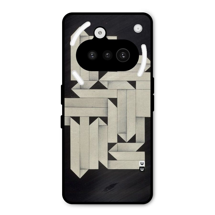 Ancient Rugged Metal Back Case for Nothing Phone 3a