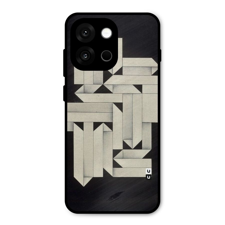 Ancient Rugged Metal Back Case for OnePlus 13s
