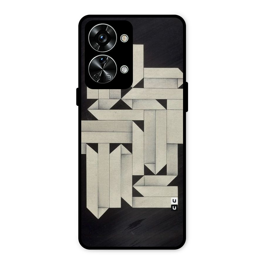 Ancient Rugged Metal Back Case for OnePlus Nord 2T
