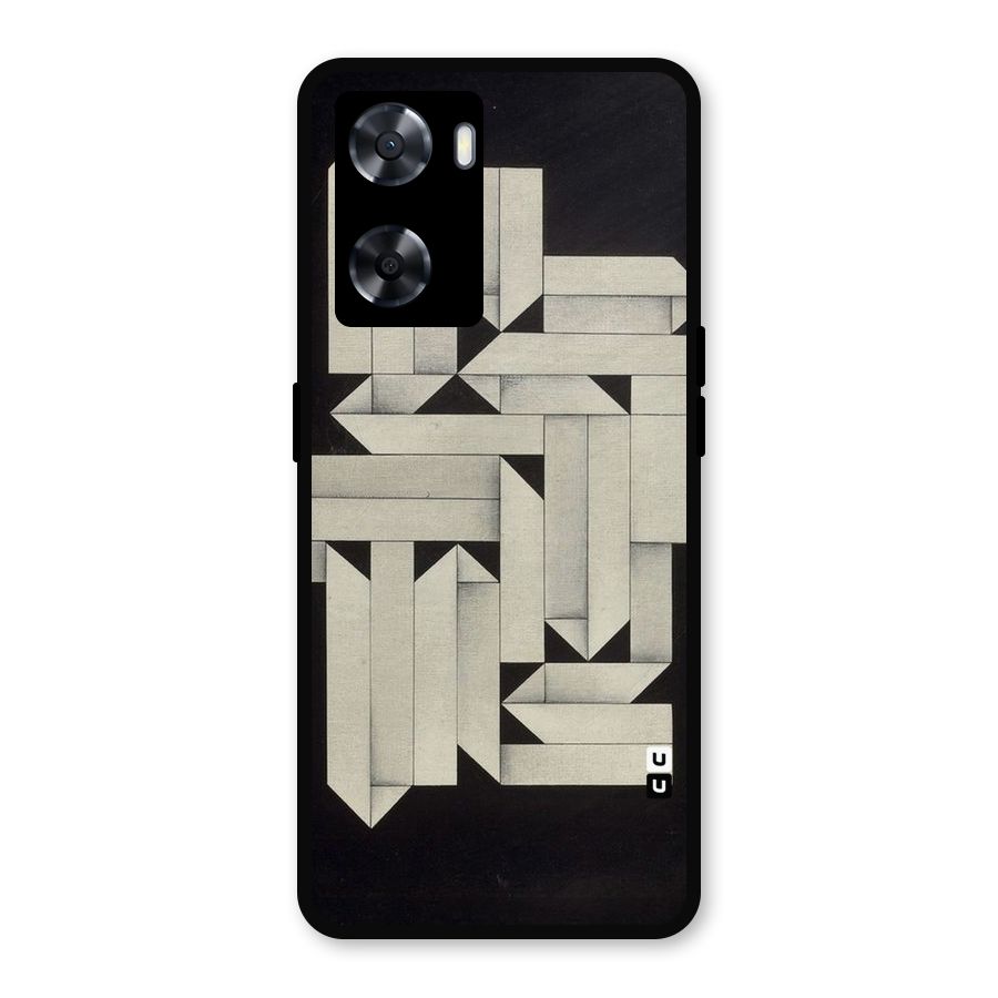 Ancient Rugged Metal Back Case for Oppo A77