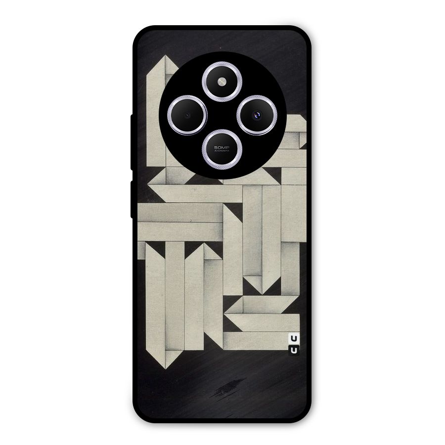 Ancient Rugged Metal Back Case for Poco C75 5G